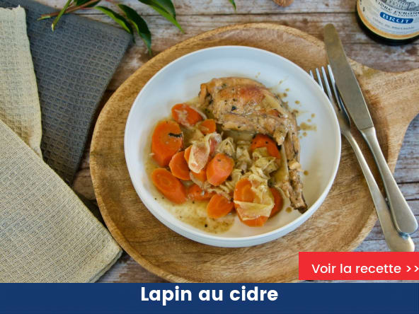 Lapin au cidre